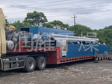 30米網帶式（shì）幹燥機裝車發貨（huò）